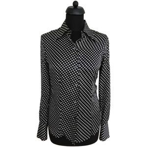 Kenneth Cole silk polkadot blouse